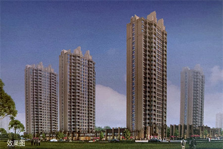 名门世家套三楼房3室2厅1卫122㎡